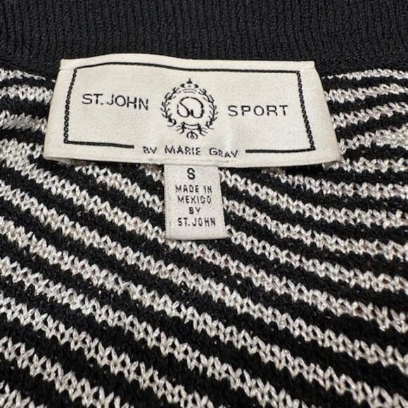 St. John Sport Stripped Size S Evening Jacket - Picture 6 of 8